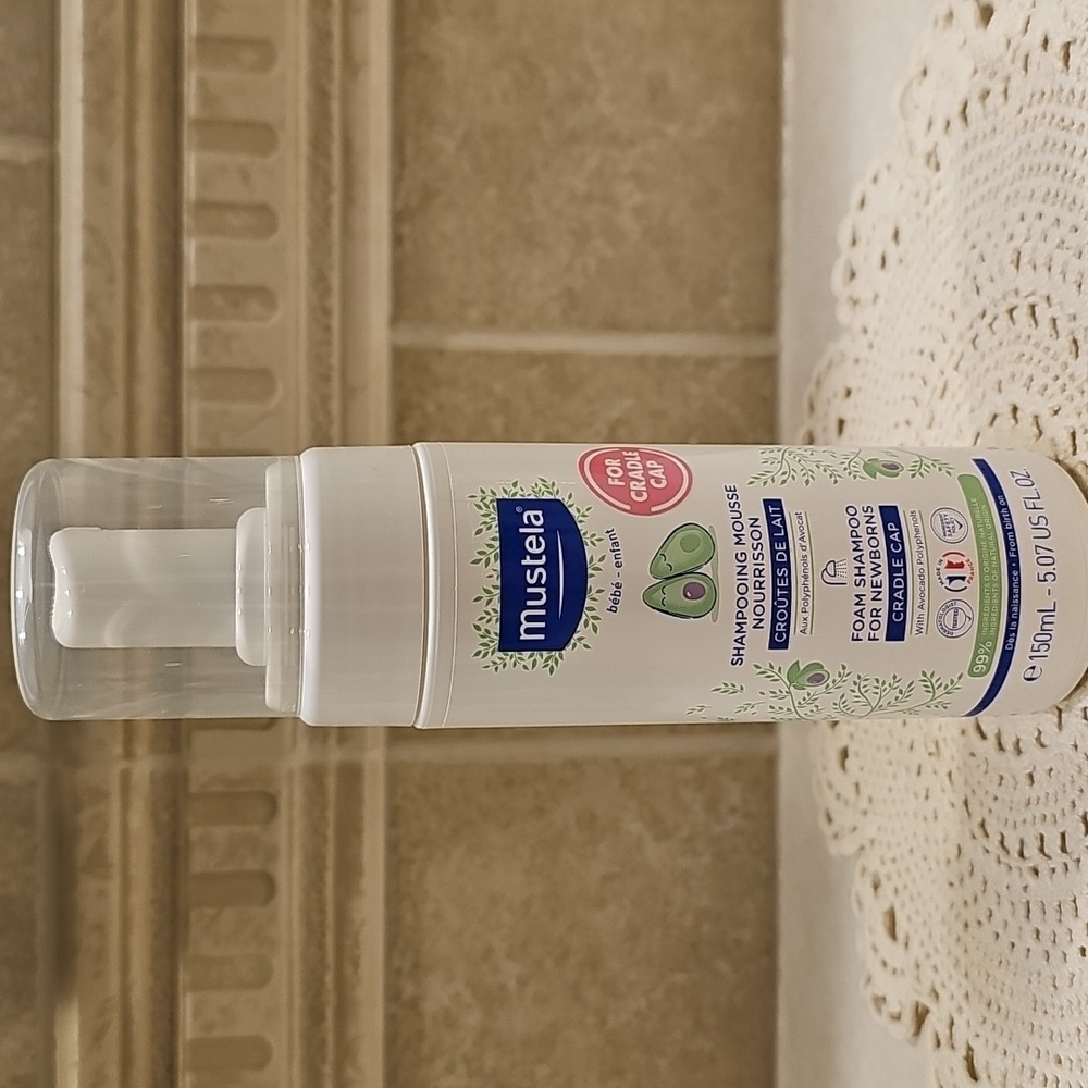 Mustela Foam Shampoo for Newborns